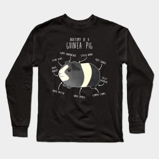 Guinea Pig Anatomy Long Sleeve T-Shirt